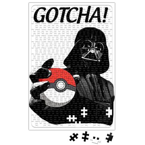 Pokemon Pikachu Pokeball Star Wars Darth Vader Puzzle