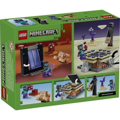 Lego Minecraft Nether ve End Geçidi Yolculuğu 21584