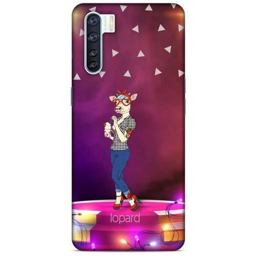 Oppo A91 Kılıf FunnyMaX (49) Ultra Silikon Kılıf Kırmızı