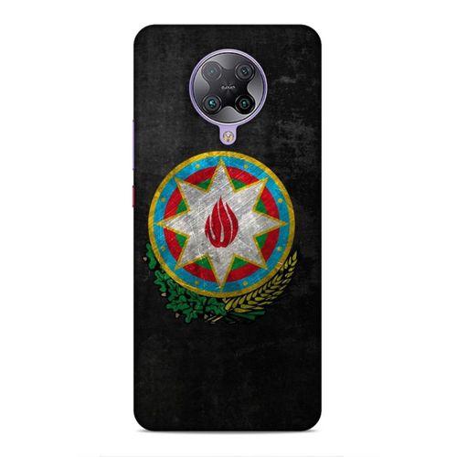 Xiaomi Redmi K30 Pro Uyumlu Kılıf Azarbaijan (39) Liquid Crystal Kılıf Amblem