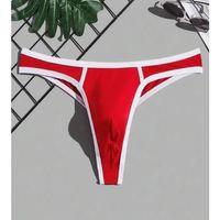 Erkek  Biyeli Kırmızı Tanga