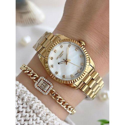 Lee Cooper Çelik Kordonlu 3 Atm Suya Dayanıklı Kadın Kol Saati VS.BLKT.0645