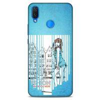 Sokak Modası 95 Huawei Psmart 2019 Kılıf Desenli Silikon