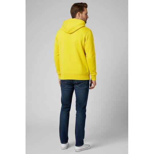 Erkek Kapşonlu Rahat Kalıp İçi Polarlı 3 iplik Kalın SweatShırt spr25sw55