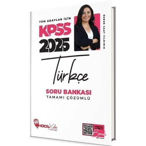 2025 KPSS Türkçe Soru Bankası Hoca Kafası