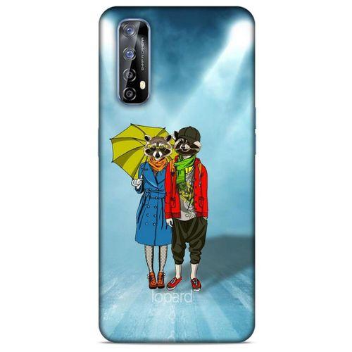 Huawei P Smart 2021 Kılıf FunnyMaX (47) Crystal Flex Kılıf Cam Göbeği
