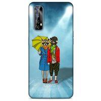 Huawei P Smart 2021 Kılıf FunnyMaX (47) Crystal Flex Kılıf Cam Göbeği