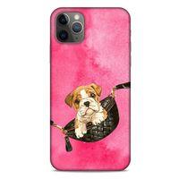 Apple Iphone 11 Pro Max Kılıf Köpek Kıyafetleri (2) Kabı French Bulldog Çanta