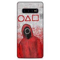 Samsung Galaxy S10 Plus Uyumlu Kılıf Squid Game (21) Koruyucu Kapak Min-Jung