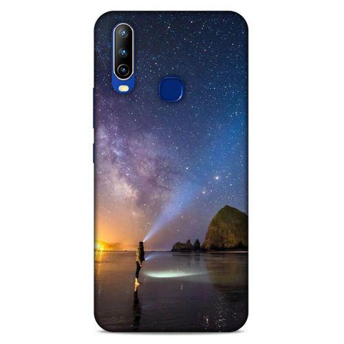 Lopard General Mobile GM 10 Uyumlu Kılıf Gece'S (21) Koruyucu Kapak Sarı Mavi