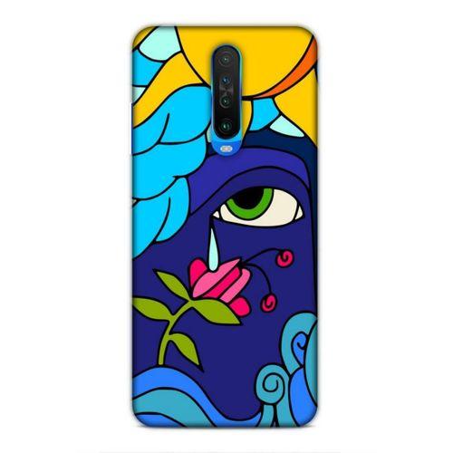 Xiaomi Redmi K30 5G Uyumlu Kılıf Face'X 7 Telefon Kılıfı Güneş Çiçek