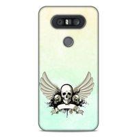 Lopard LG K41S - K51S Uyumlu Kılıf Tattoo's (8) Baskılı Kılıf Yeşil Beyaz