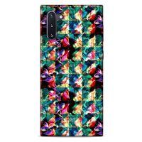 Samsung Galaxy Note 10 Kılıf Kelebek Etkisi (17) Tasarım Kılıf Turkuaz Yeşil