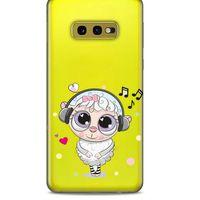 Zoologix (72) Samsung Galaxy S20 Fe Şeffaf Kılıf Silikon Desenli