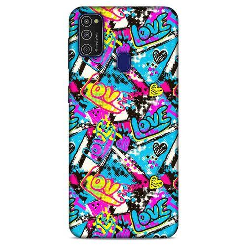Graffitix (23) Desenli Silikon Kapak Samsung Galaxy M21 Kılıf