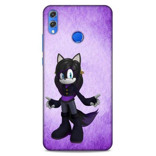 Lopard Huawei Honor 8x Uyumlu Kılıf GameX (18) Telefon Kılıfları Siyah Mor