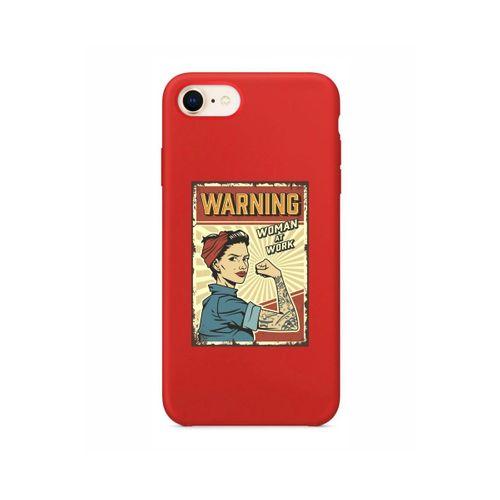 iPhone 6 Plus Women At Work Kırmızı Lansman Kılıf
