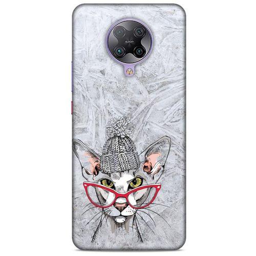 Animax Bereli Kedi Xiaomi Poco F2 Pro Kılıf Desenli Silikon