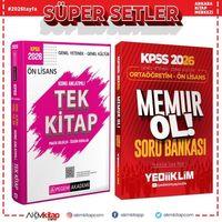 Pegem Önlisans Konu Anlatım ve Yediiklim Memur Ol Soru Bankası Seti 2 Kitap