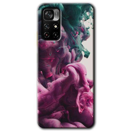 Redmi Note 11T Kılıf HD Desen Baskılı Arka Kapak - Liquid Cloud