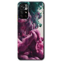Redmi Note 11T Kılıf HD Desen Baskılı Arka Kapak - Liquid Cloud
