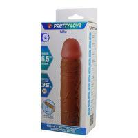Nile Gerçek Hissiyatlı Uzatıcı Penis Kılıfı Brown
