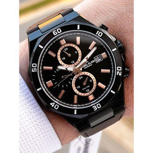 Daniel Klein Deri Kordon İç Kadran Fonksiyonları Aktif 3 Atm Suya Dayanıklı Erkek Kol Saati E140003-1