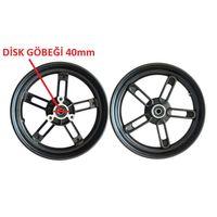 SEVGENT Ön 10 Jant Diskli Siyah Alüminyum E-Bisiklet/Fayton/Cobra Model 2