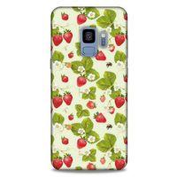 Frutix Çilek 03 Samsung Galaxy S9 Kılıf Desenli Silikon