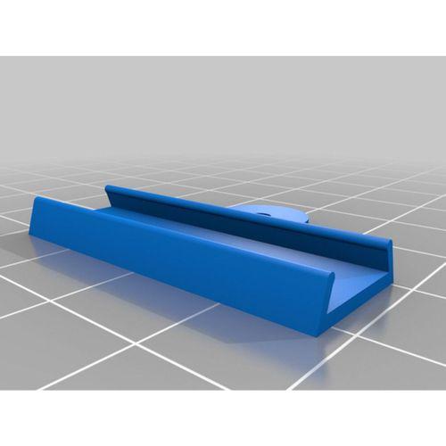 WS2812 Standart RGB LED Şeritler için Duvar Tutucu 3D Baskı (Bu ürün Sadece Plastik parçadır - Almadan Önce Soru Sorabilirsiniz)