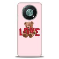 Huawei Nova Y90 Kılıf HD Baskılı Kılıf - Love Bear + Tam Ekran Koruyucu