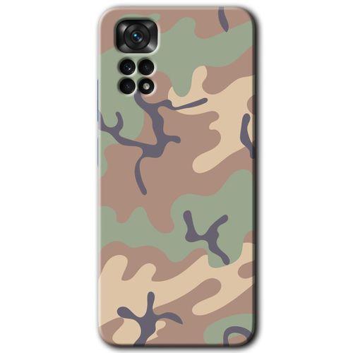 Xiaomi Redmi Note 11s 5G Global Kılıf HD Desen Baskılı Arka Kapak - Kamuflaj 29