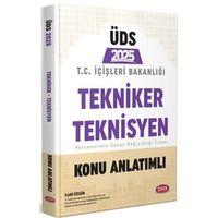 2025 UDS T. C. İçişleri Bakanlığı Tekniker Teknisyen Hazırlık Kitabı Data Yayınları