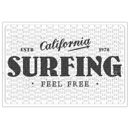 California Surfing Feel Free Puzzle 240 Parça Yapboz
