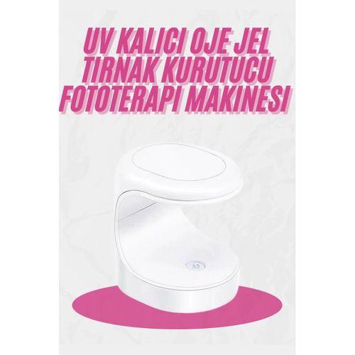 Kalıcı Oje Kurutucu Mini Uv Işınlı Taşınabilir Hızlı Ve Pratik Oje Kurutucu