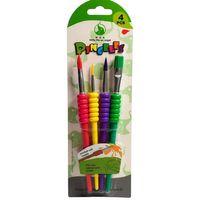 STİLO ART (SET 8) ÇOCUK FIRÇA SETİ RENLİ ( 4'lü )