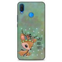 Animax Kızılderili Geyik Huawei Psmart 2019 Kılıf Desenli Silikon
