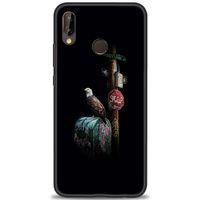 Huawei P20 Lite Kılıf HD Baskılı Kılıf - Guardian + Tam Ekran Koruyucu