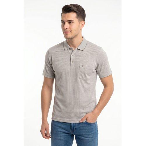 Erkek Polo Yaka Kısa Kollu Cepli Tişört Klasik Kalıp 5301 BGL-ST05532