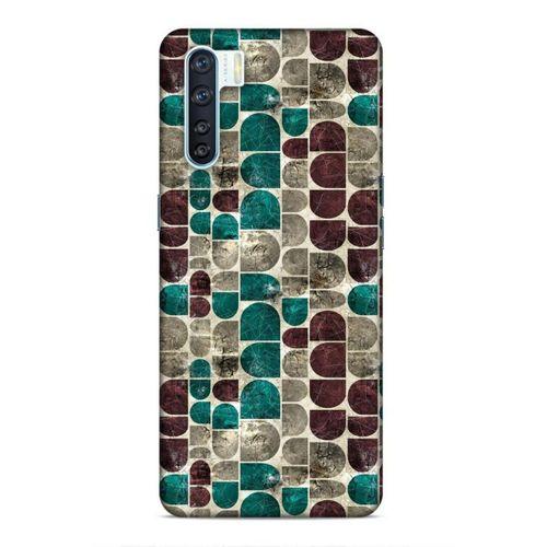 Oppo A91 Uyumlu Kılıf Romans (36) Glitter Kılıf Kahverengi