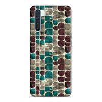Oppo A91 Uyumlu Kılıf Romans (36) Glitter Kılıf Kahverengi