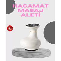 3’ü 1 Arada Şarjlı Masaj Cihazı Kupa Terapisi Sıcak Kompres Gua Sha