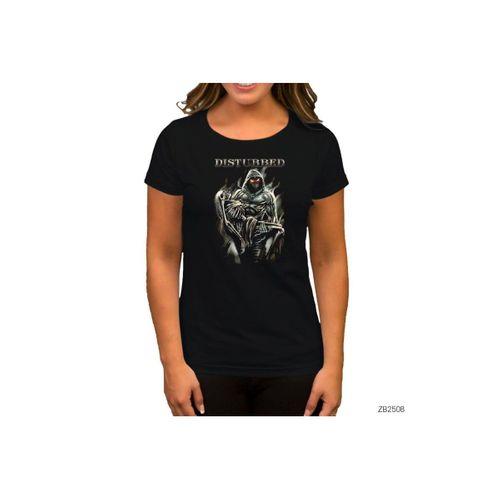 Disturbed Immortalized Siyah Kadın Tişört