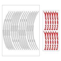 BAJAJ Bajaj Reflektör Beyaz Dominar Uyumlu Büyük 1 Set Jant Şeridi