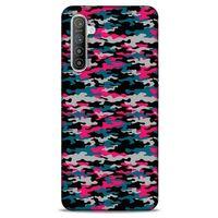 Kamuflaj 16 Oppo Realme XT Kılıf Silikon Kapak