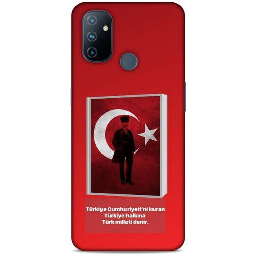 Huawei P40 Pro Kılıf Atatürk (4) Koruma Kılıfı Kırmızı