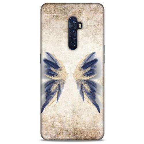Oppo Reno 2 Kılıf Desenli Özel Seri Tüyler (17) Tasarım Kılıf
