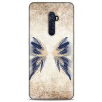 Oppo Reno 2 Kılıf Desenli Özel Seri Tüyler (17) Tasarım Kılıf