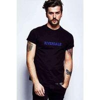 Riverdale Logo Baskılı Siyah Erkek Tshirt