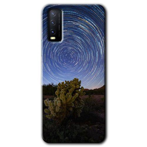 Vivo Y11s Kılıf HD Desen Baskılı Arka Kapak - Eclipse Sky